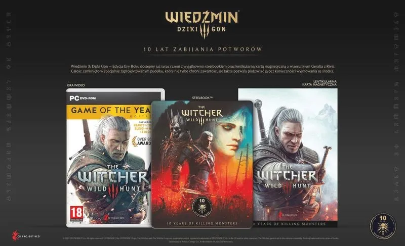 Co naprawdę zawiera edycja gry roku Wiedźmina 3: Dziki Gon?
