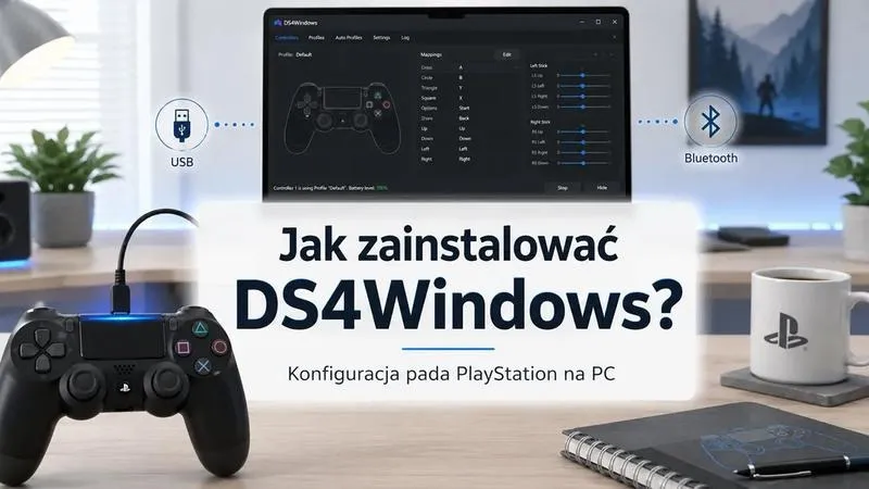 Jak bezproblemowo skonfigurować Pad od PS4 na PC z pomocą DS4Windows?