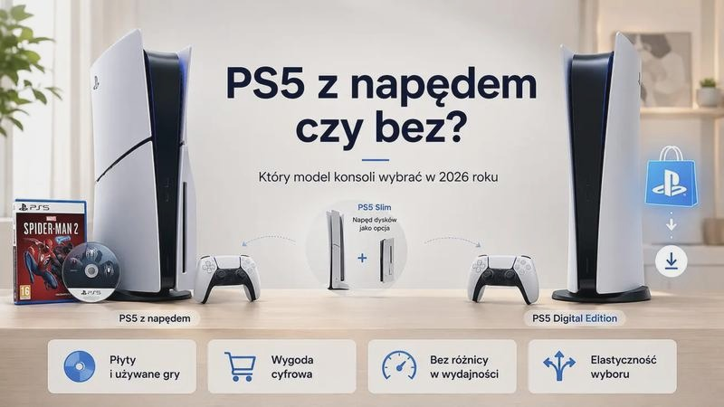 Jak włożyć płytę do PS5? Właściwa strona i bezproblemowy odczyt