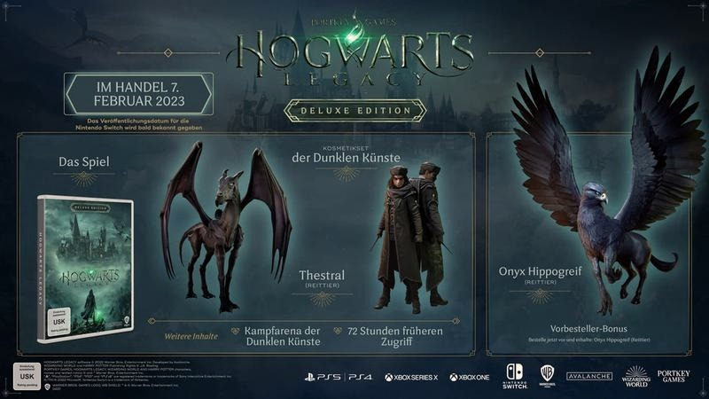 Zawartość Hogwarts Legacy Deluxe Edition – co otrzymujesz w edycji deluxe?