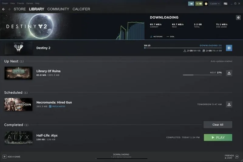 Aktualizacje Steam