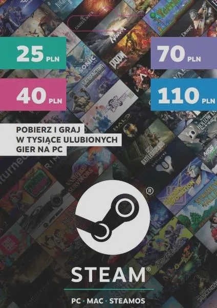 Aktywowana karta podarunkowa Steam
