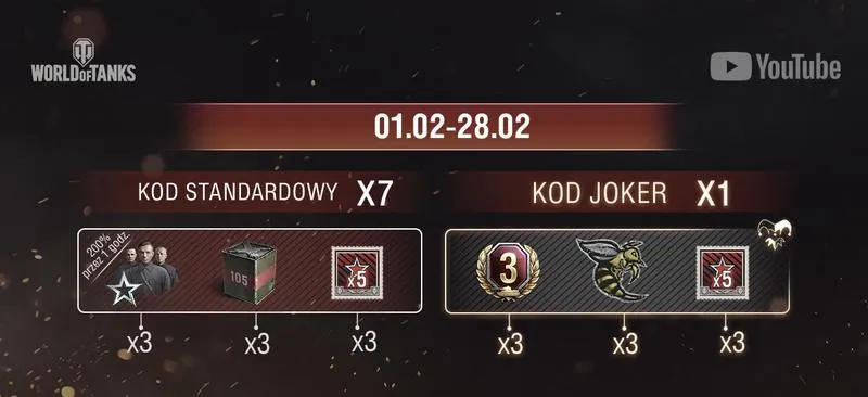 Bonusy w World of Tanks