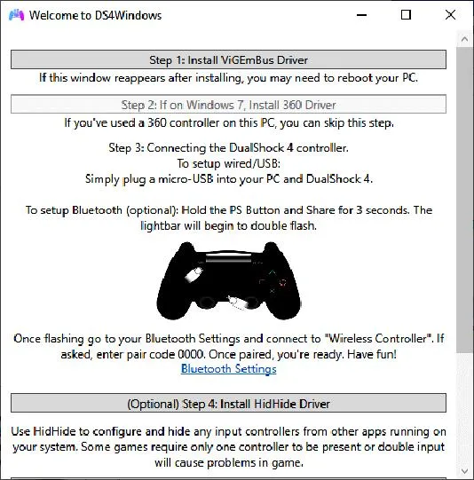 DS4Windows instalacja