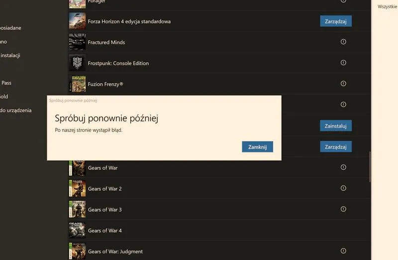 Gry na systemie Windows