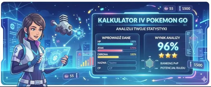 Kalkulator mocy Pokemon