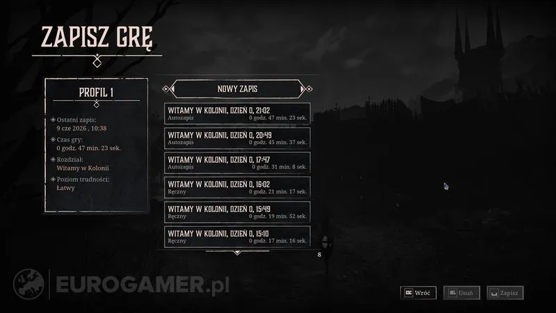 Odzyskiwanie zapisów gier