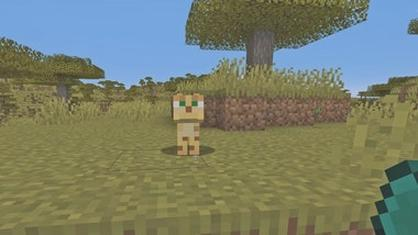 Oswajanie wilka w Minecraft