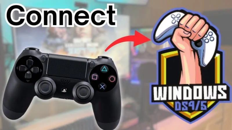 Podłączenie DualShock 4