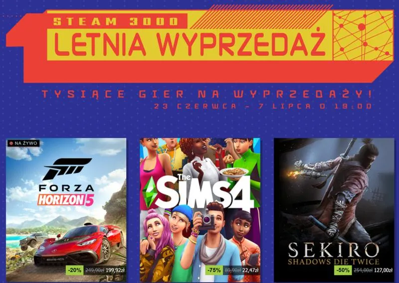 Tanio gry na Steam
