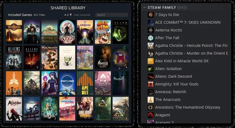 Ustawienia prywatności Steam