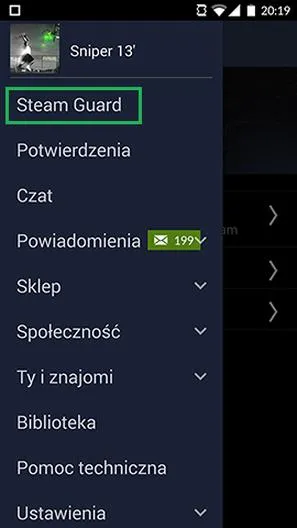 Usuwanie Steam Guard