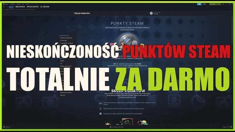 Wymiana punktów Steam