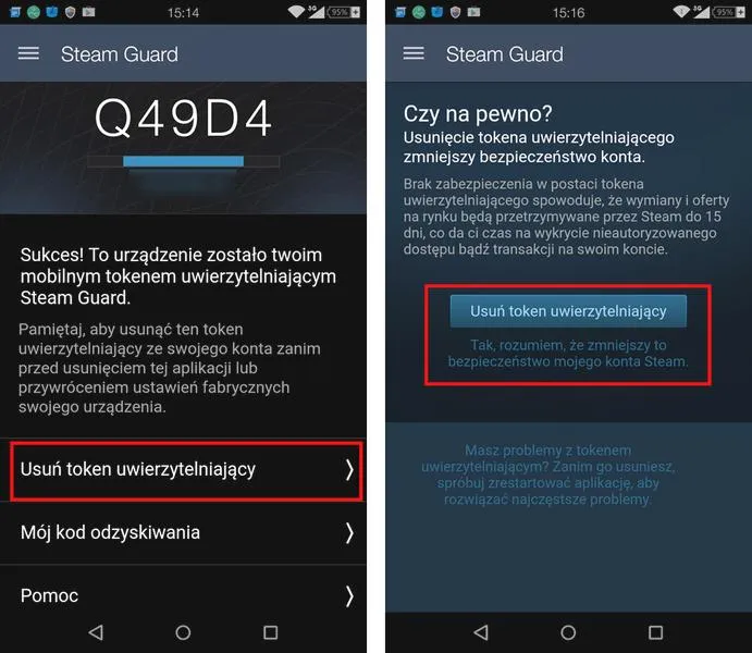 Zabezpieczenie konta Steam